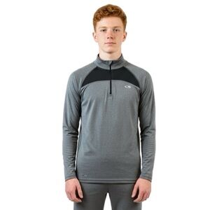 CHAMPION 1/4 Zip Gray & Black Pullover